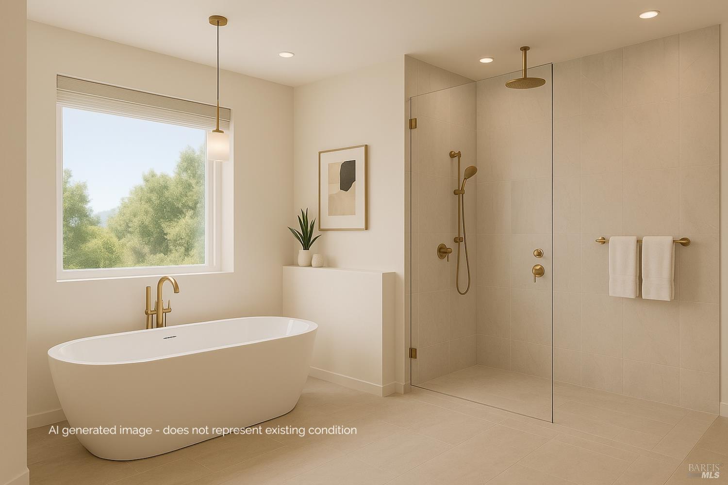 4133 Orr Ranch Road Santa Rosa, CA 95404 - Photo 31 of 50 a bathroom with a bathtub and shower