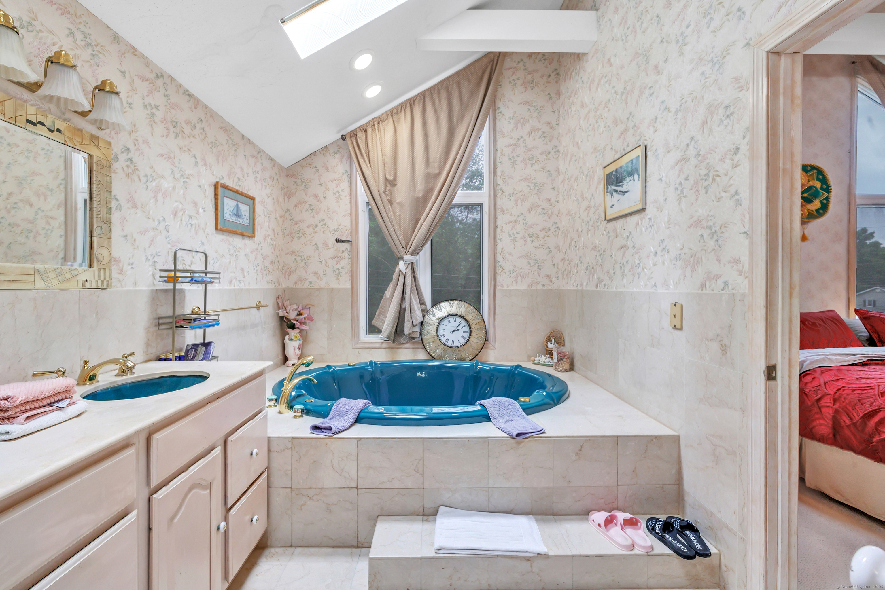 40 Walnut Street Monroe, CT 06468 - Photo 22 of 40 a bathroom with a sink and a mirror