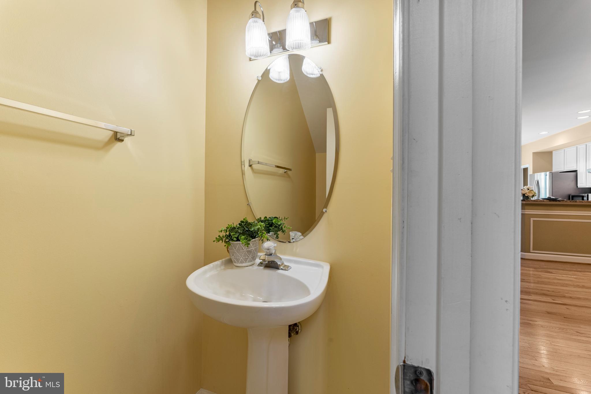 6002 St Hubert Lane Centreville, VA 20121 - Photo 11 of 27 a bathroom with a sink and a mirror