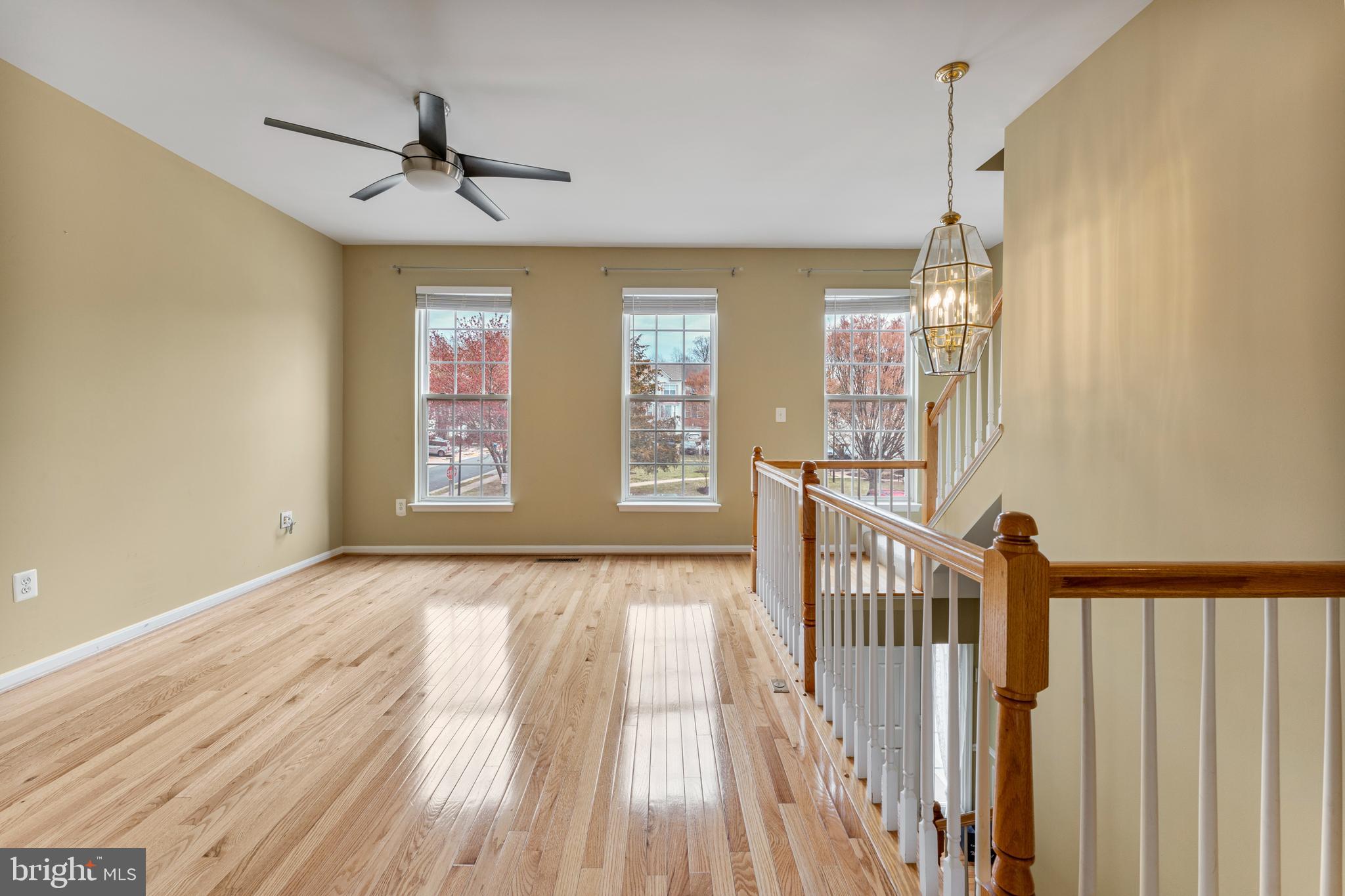 6002 St Hubert Lane Centreville, VA 20121 - Photo 12 of 27 a view of an entryway with wooden floor and door