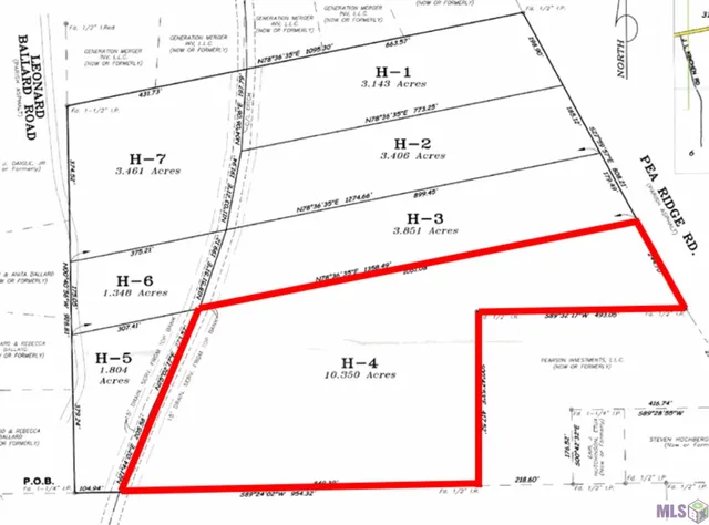 $155,250 | Tbd H-4 Pea Ridge Road, Albany, LA 70711