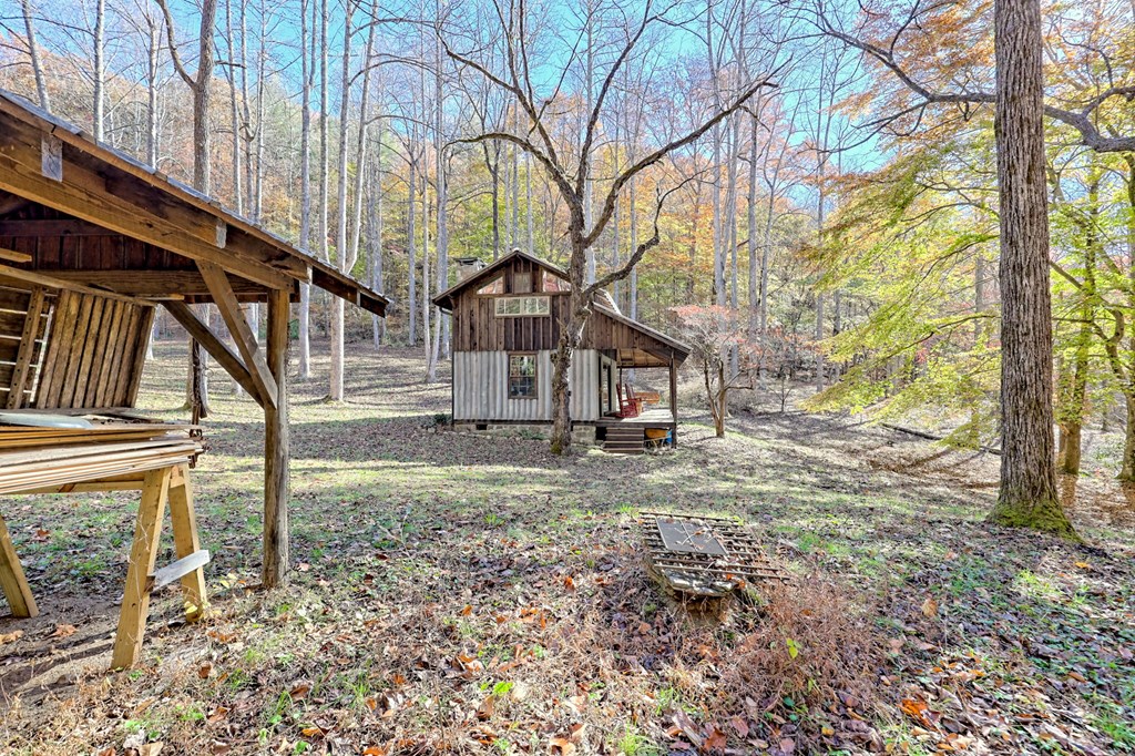 1307 Clear Creek Road Hayesville, NC 28904 - Photo 49 of 65 a view of a house with a yard