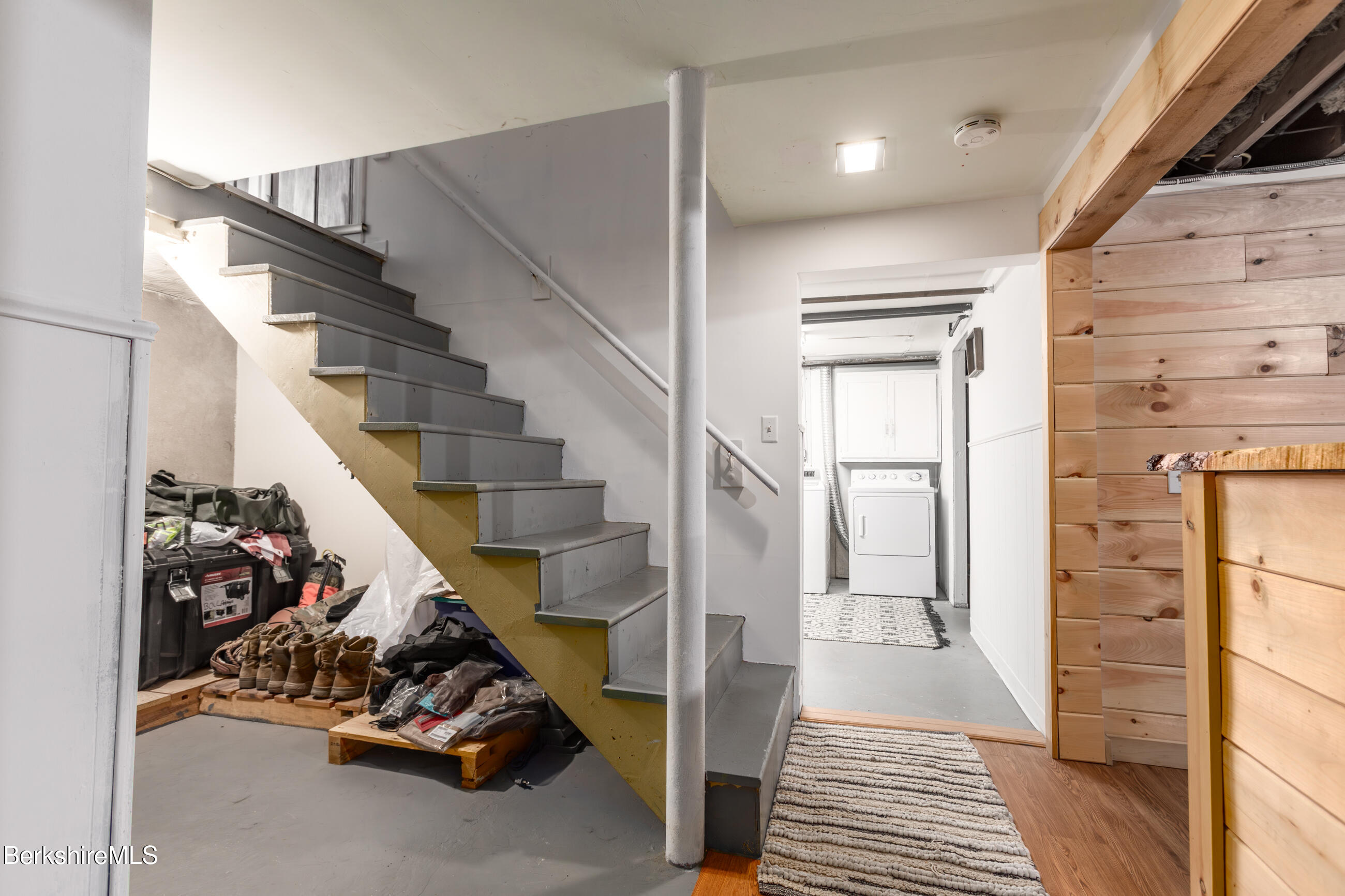 15 Longfellow Avenue Pittsfield, MA 01201 - Photo 25 of 31 Basement stairs & Storage