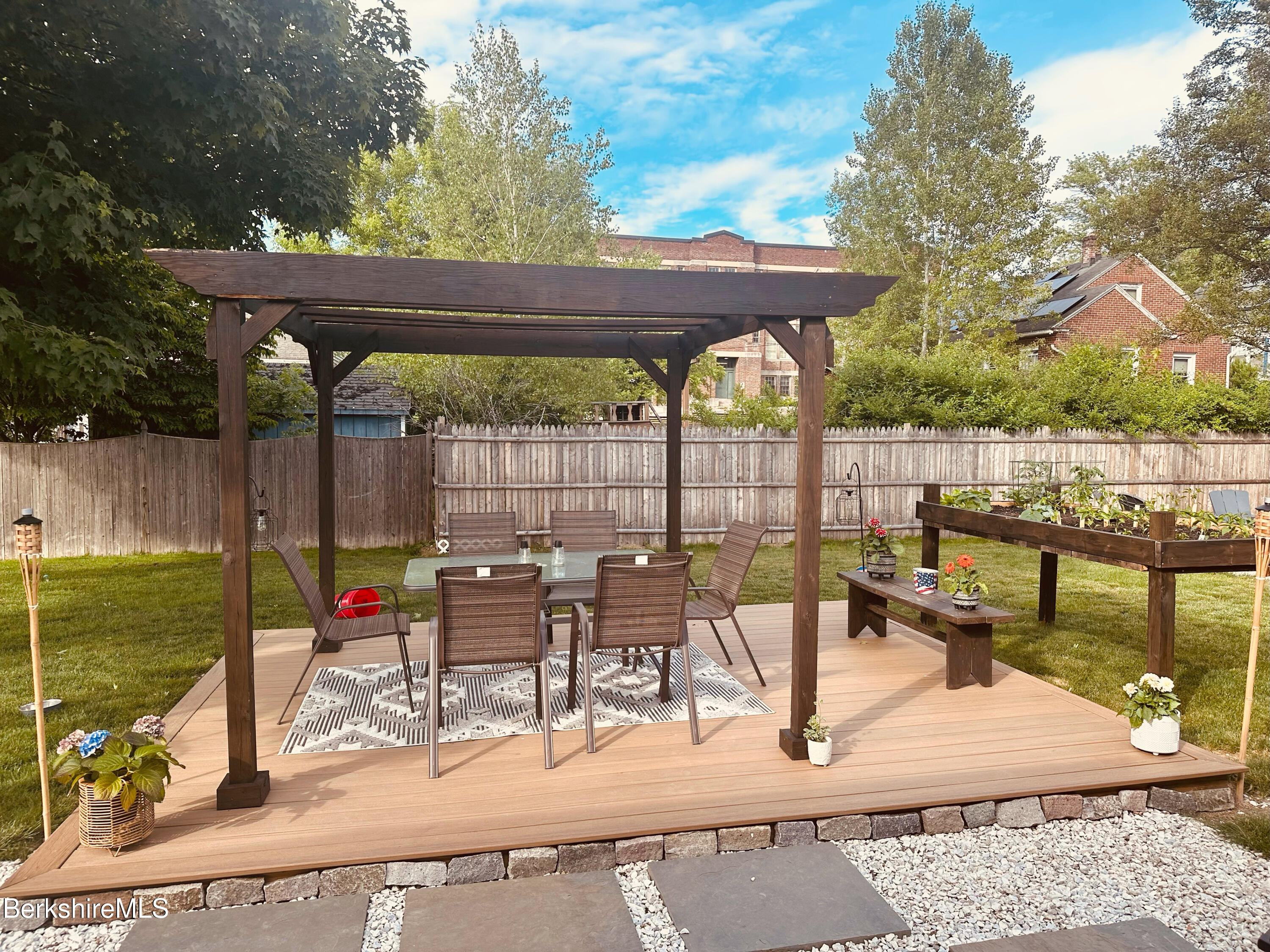 15 Longfellow Avenue Pittsfield, MA 01201 - Photo 27 of 31 Pergola & deck