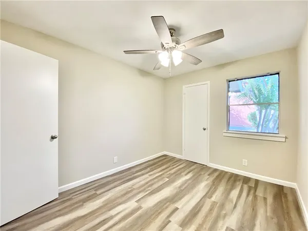wooden floor in an empty room