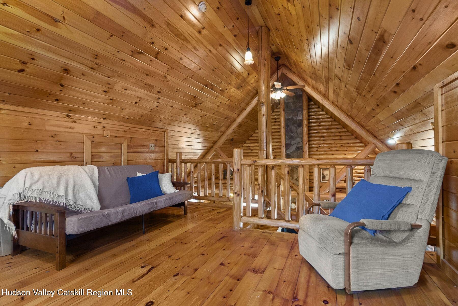 281 Turk Hollow Road Fleischmanns, NY 12430 - Photo 14 of 30 a view of sitting area in back of house