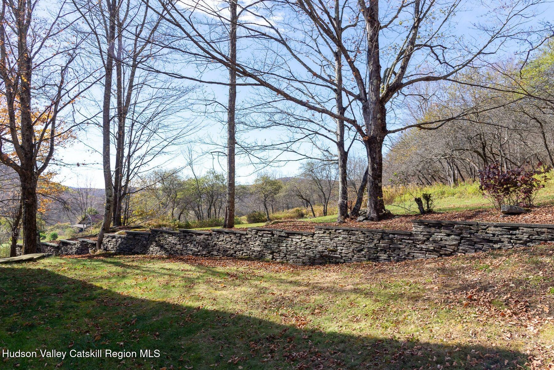 281 Turk Hollow Road Fleischmanns, NY 12430 - Photo 21 of 30 a view of a yard covered with snow