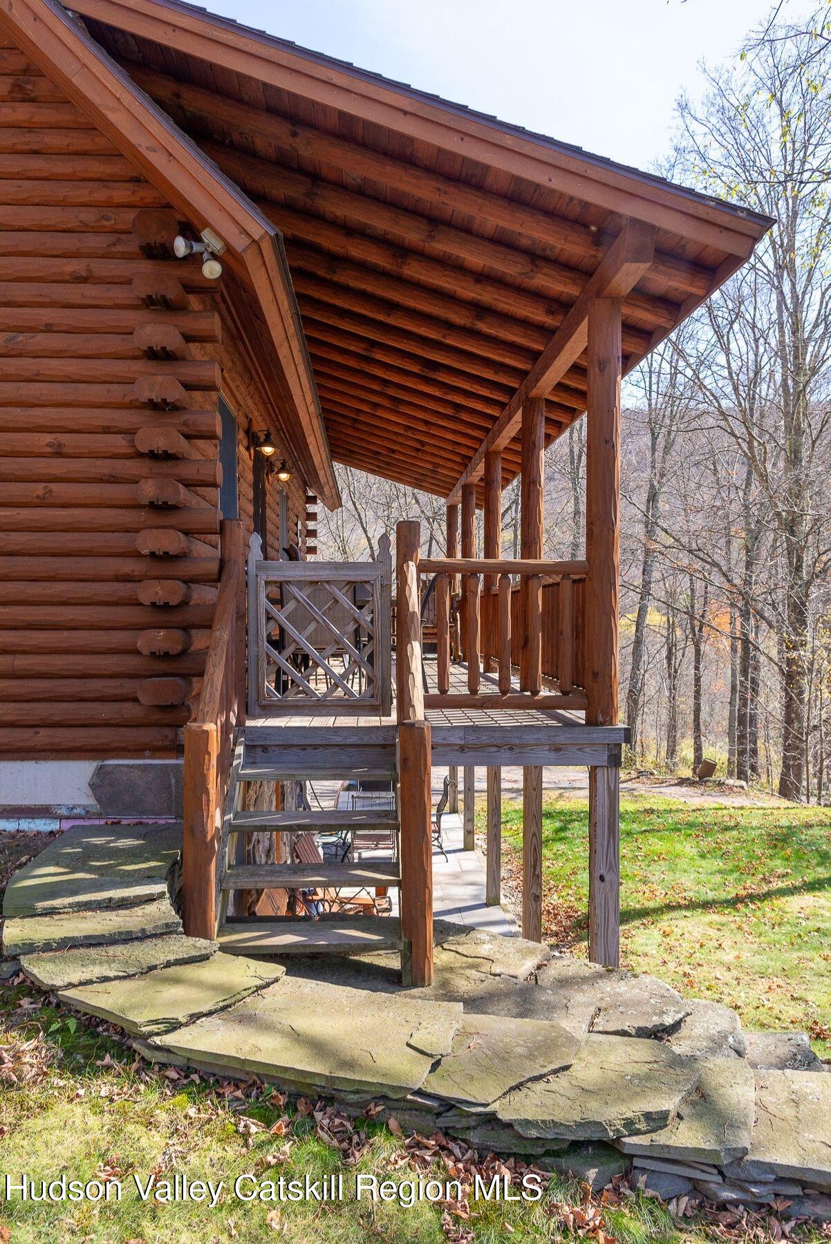 281 Turk Hollow Road Fleischmanns, NY 12430 - Photo 22 of 30 a view of a porch