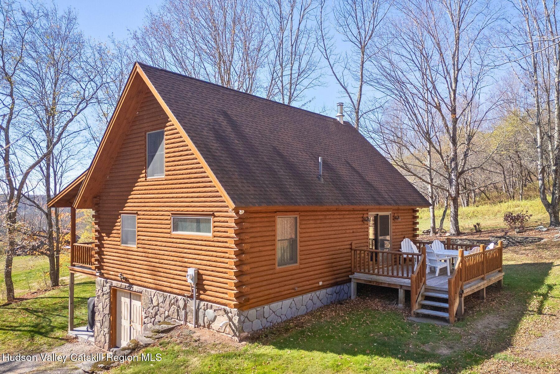 281 Turk Hollow Road Fleischmanns, NY 12430 - Photo 25 of 30 a view of a house with a yard