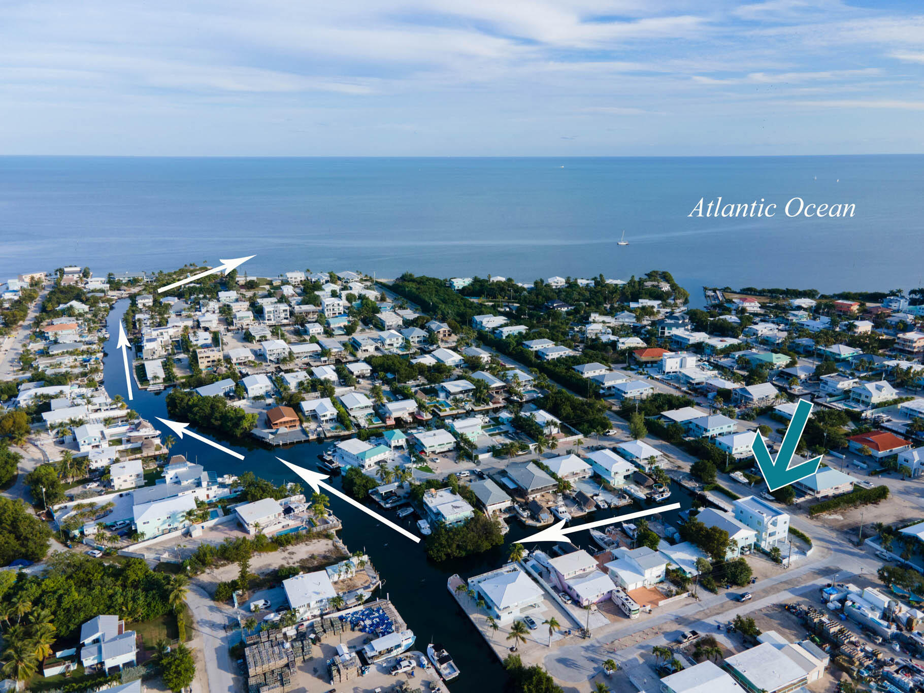 613 Portia Circle Key Largo, FL 33037 - Photo 38 of 40 an aerial view of a city