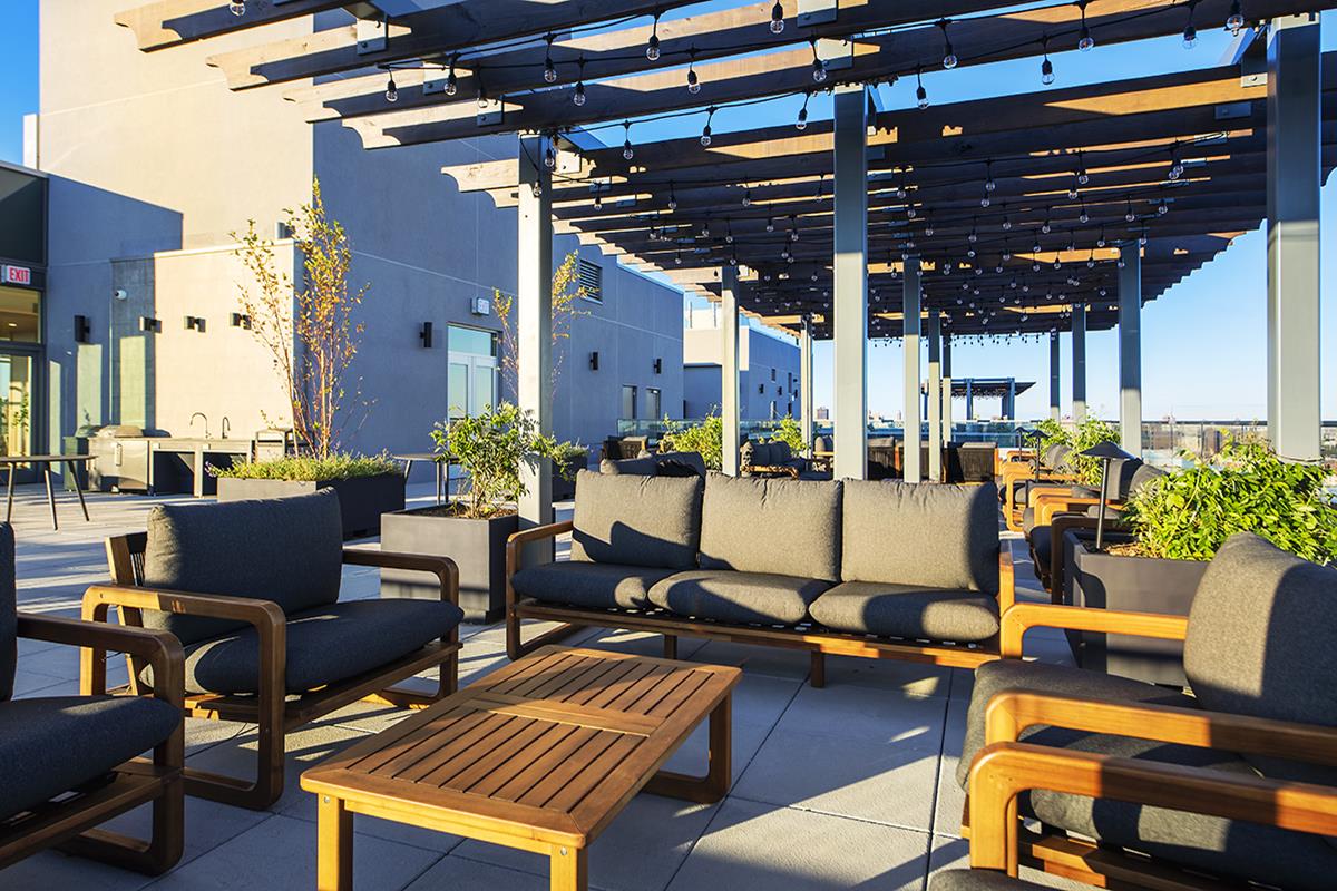 1440 Amsterdam Avenue, Unit 1707 Manhattan, NY 10027 - Photo 21 of 22 a view of a chairs and tables in patio