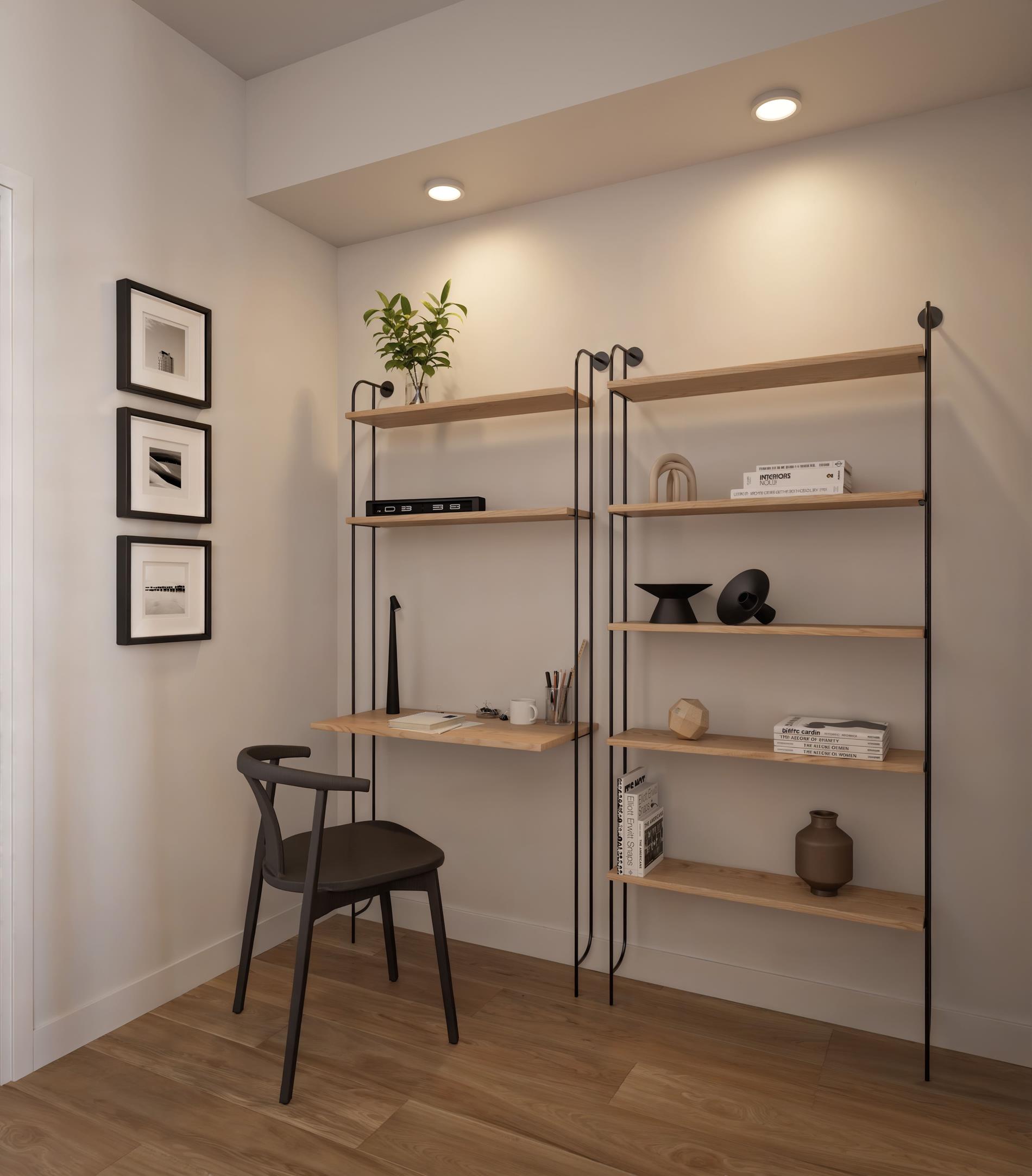 1440 Amsterdam Avenue, Unit 1707 Manhattan, NY 10027 - Photo 4 of 22 a view of a room with racks on the wall