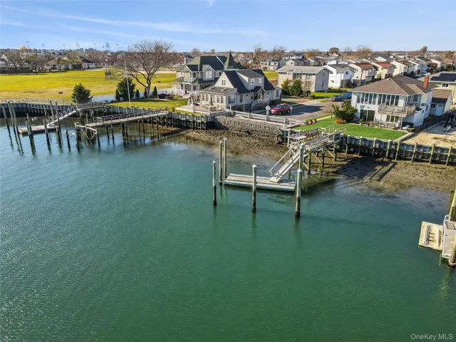 a view of city and ocean