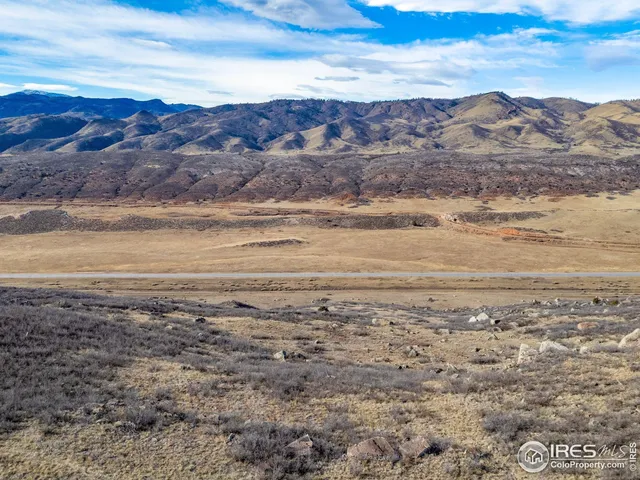 a view of an outdoor space and mountain view