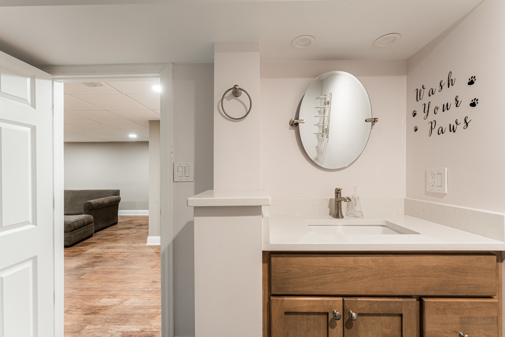 239 Nordic Road Bloomingdale, IL 60108 - Photo 22 of 40 a bathroom with a sink mirror and vanity