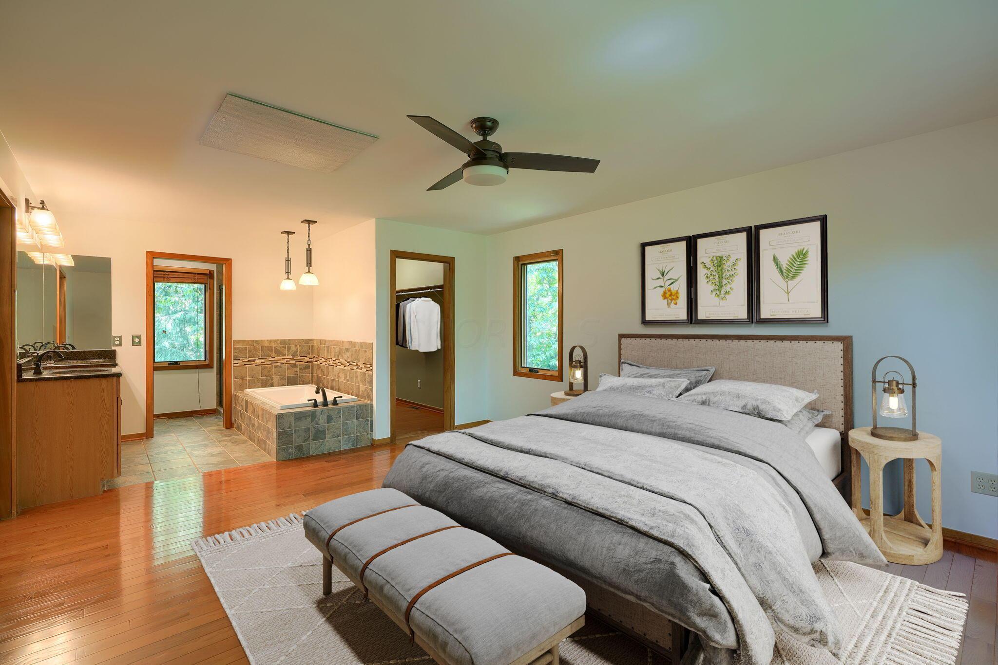5345 Riverside Drive Delaware, OH 43015 - Photo 40 of 57 Main Bedroom Virtually Staged