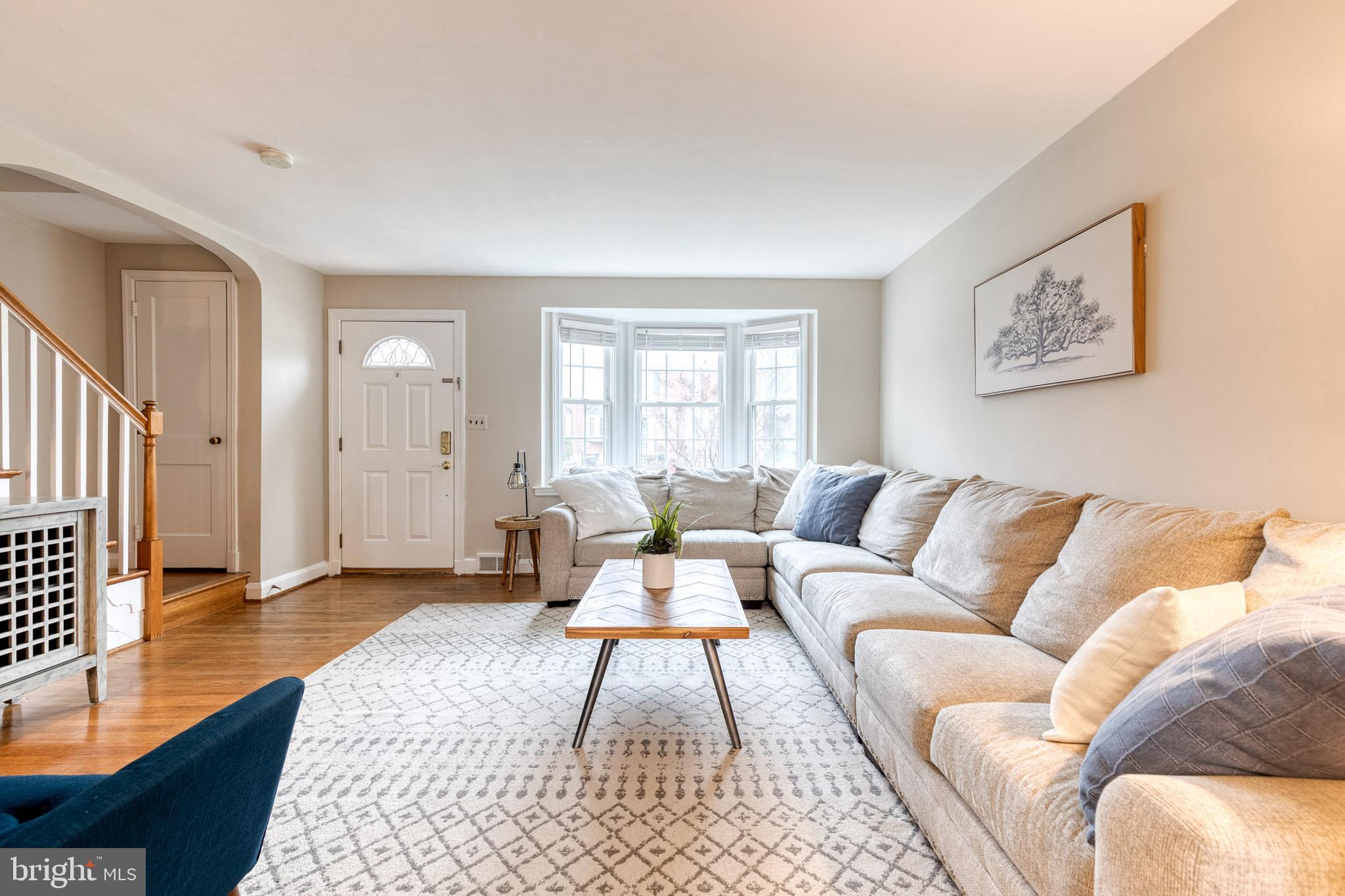 31 Regester Avenue Baltimore, MD 21212 - Photo 6 of 38 a living room with furniture and a rug