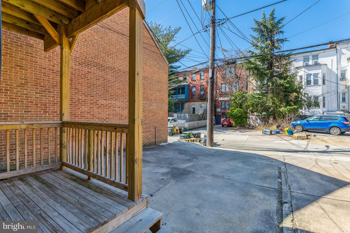 918 North Calvert Street, Unit D Baltimore, MD 21202 - Photo 33 of 35 Rear parking