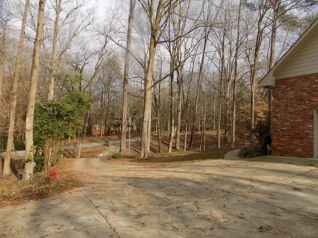 a view of a door of the house