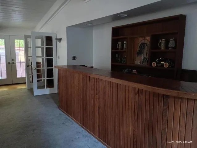 a view of livingroom with furniture and wooden floor