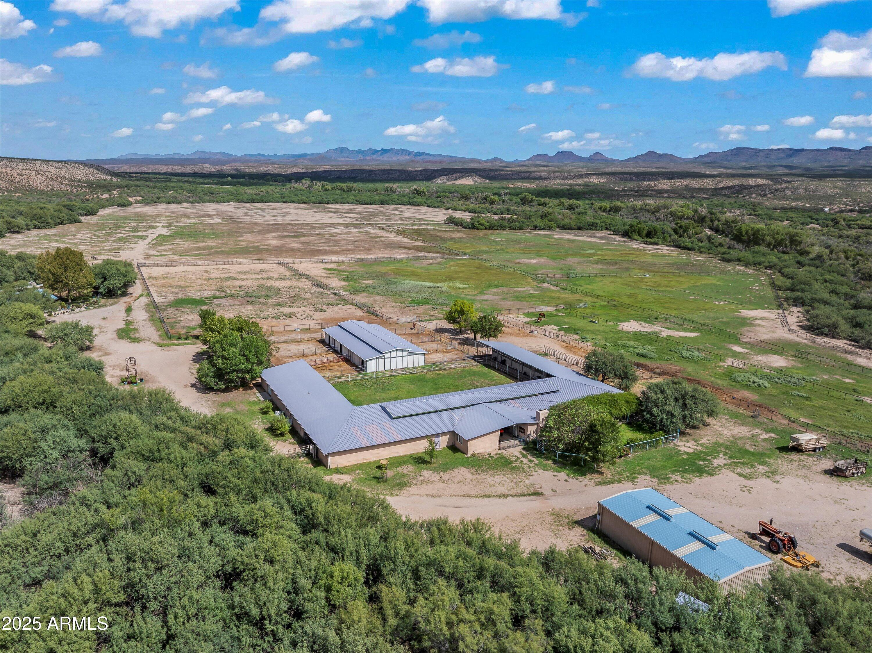 4489 North Ocotillo Road Benson, AZ 85602 - Photo 1 of 60 Aerial View Top View