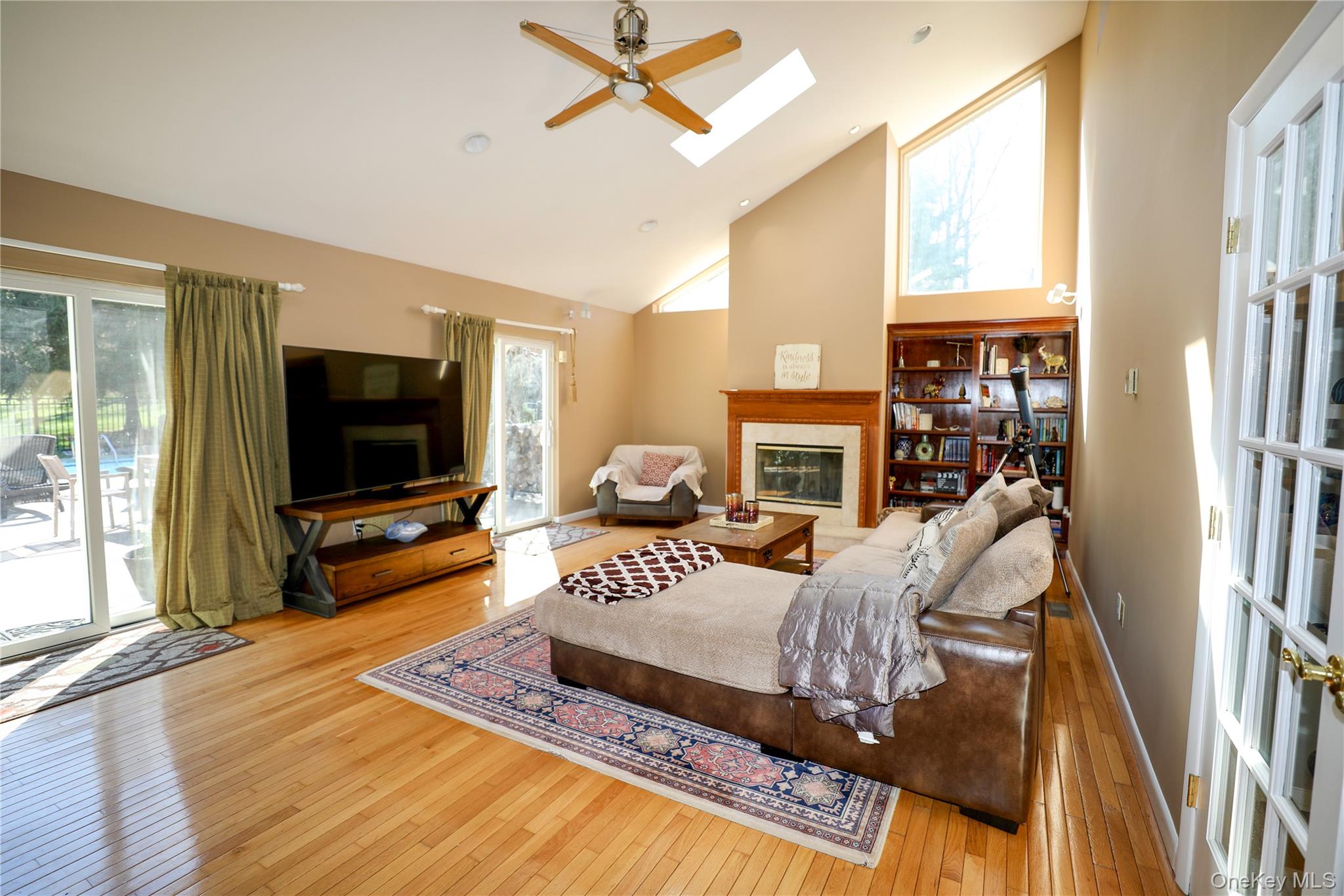 6 Bedell Road Amawalk, NY 10501 - Photo 19 of 41 Sun filled family room with wood burning fireplace