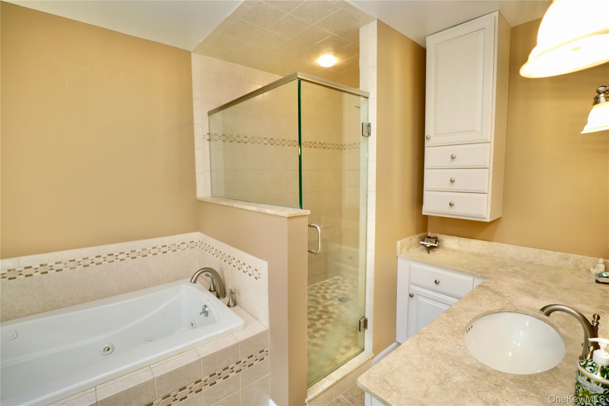 6 Bedell Road Amawalk, NY 10501 - Photo 24 of 41 Master bathroom with tub & separate shower stall