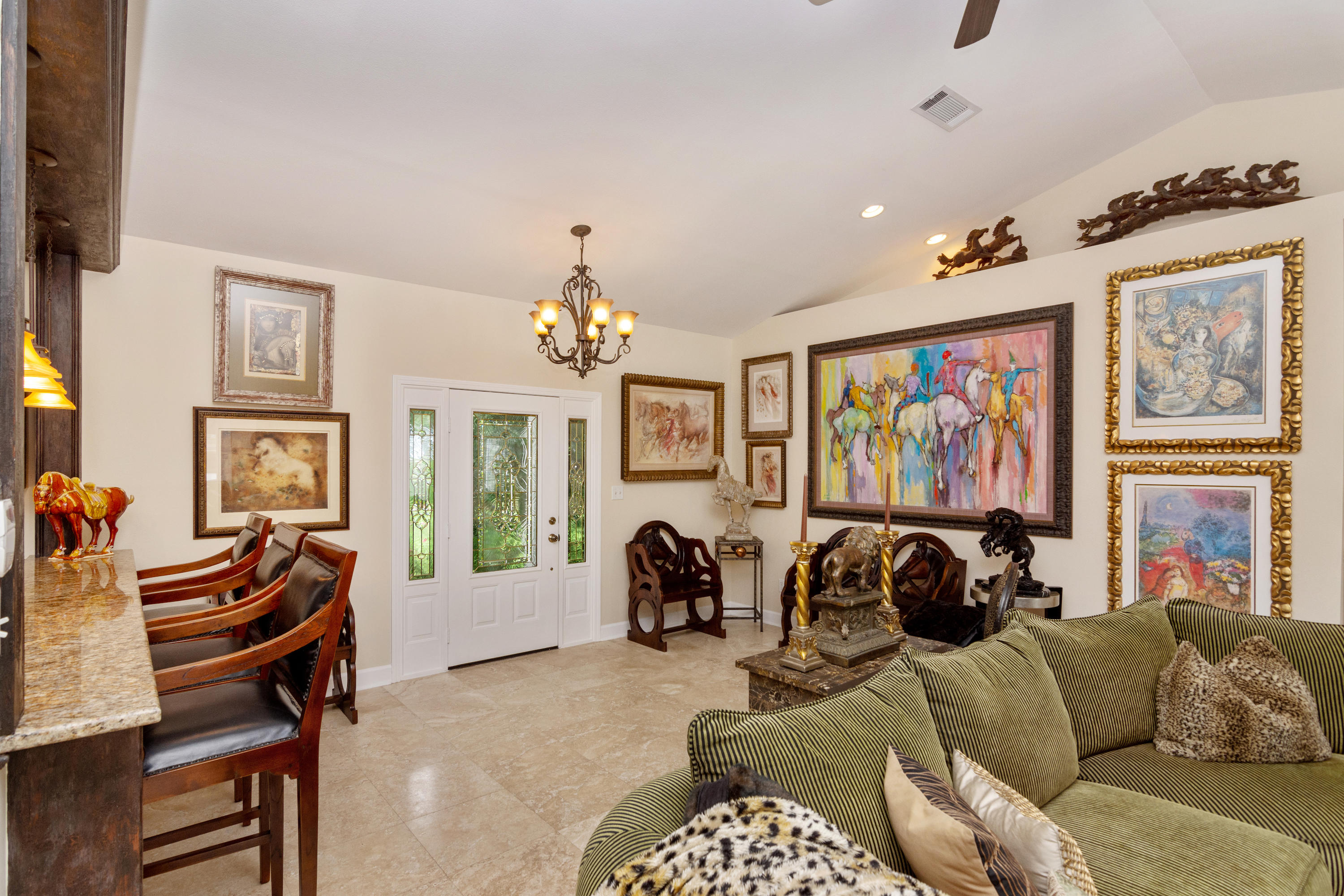 5676 Highway 2 DeFuniak Springs, FL 32433 - Photo 35 of 66 a living room with furniture a flat screen tv and a window