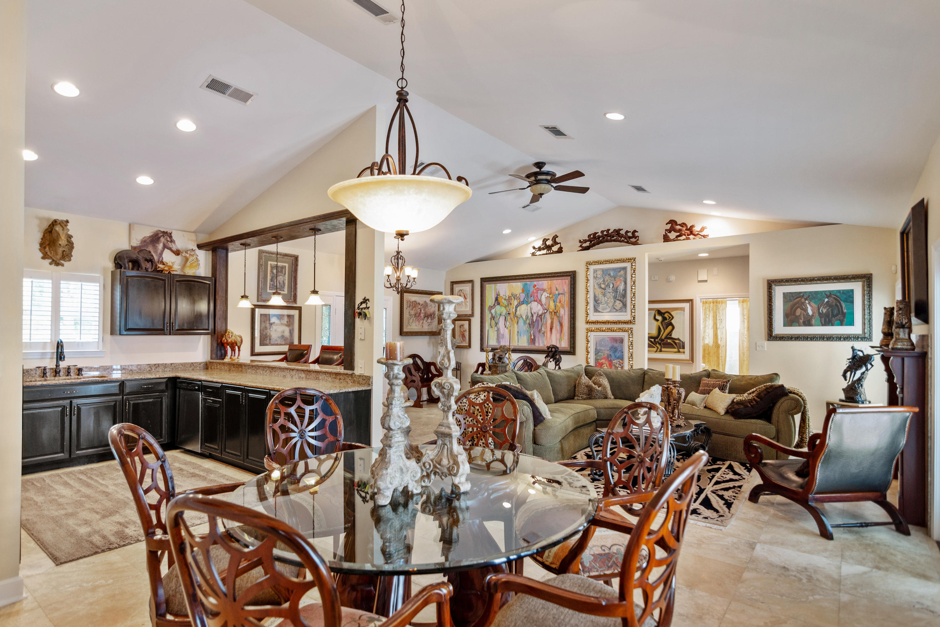 5676 Highway 2 DeFuniak Springs, FL 32433 - Photo 42 of 66 a view of a dining room with furniture window and wooden floor