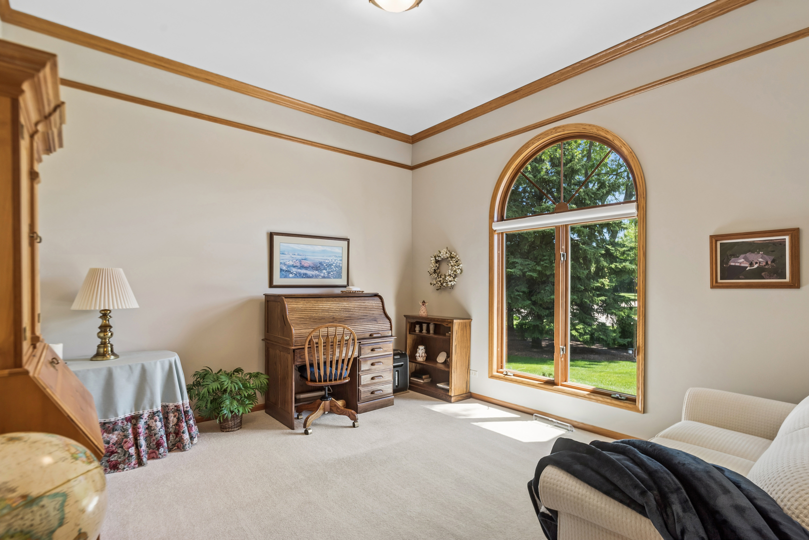 10907 Red Hawk Lane Spring Grove, IL 60071 - Photo 10 of 44 a bedroom with furniture and a window