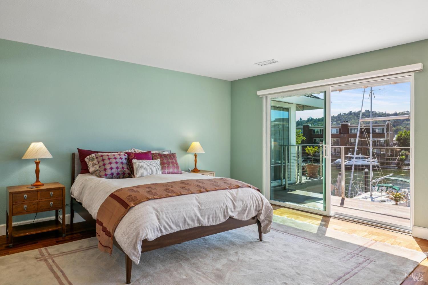 24 Mooring Road San Rafael, CA 94901 - Photo 30 of 71 Balcony access and views right from your bed.