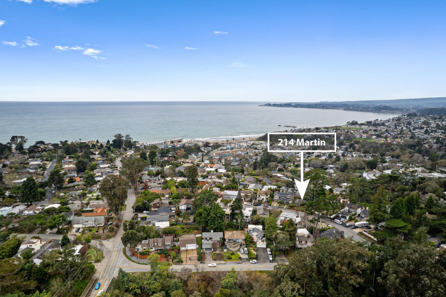 214 Martin Drive Aptos, CA 95003 - Photo 24 of 33 an aerial view of multiple house