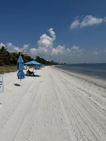a view of a garden with an outdoor space
