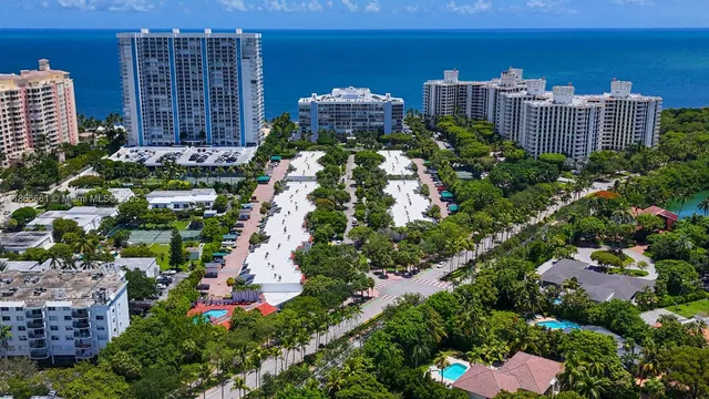 a view of a city with tall buildings in the background