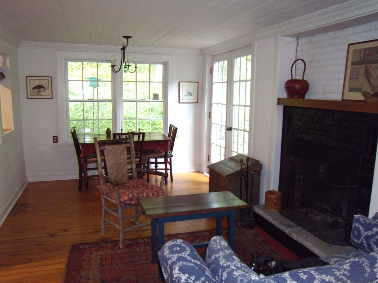 4 W Road Alford, MA 01266 - Photo 7 of 21 Dining with fireplace