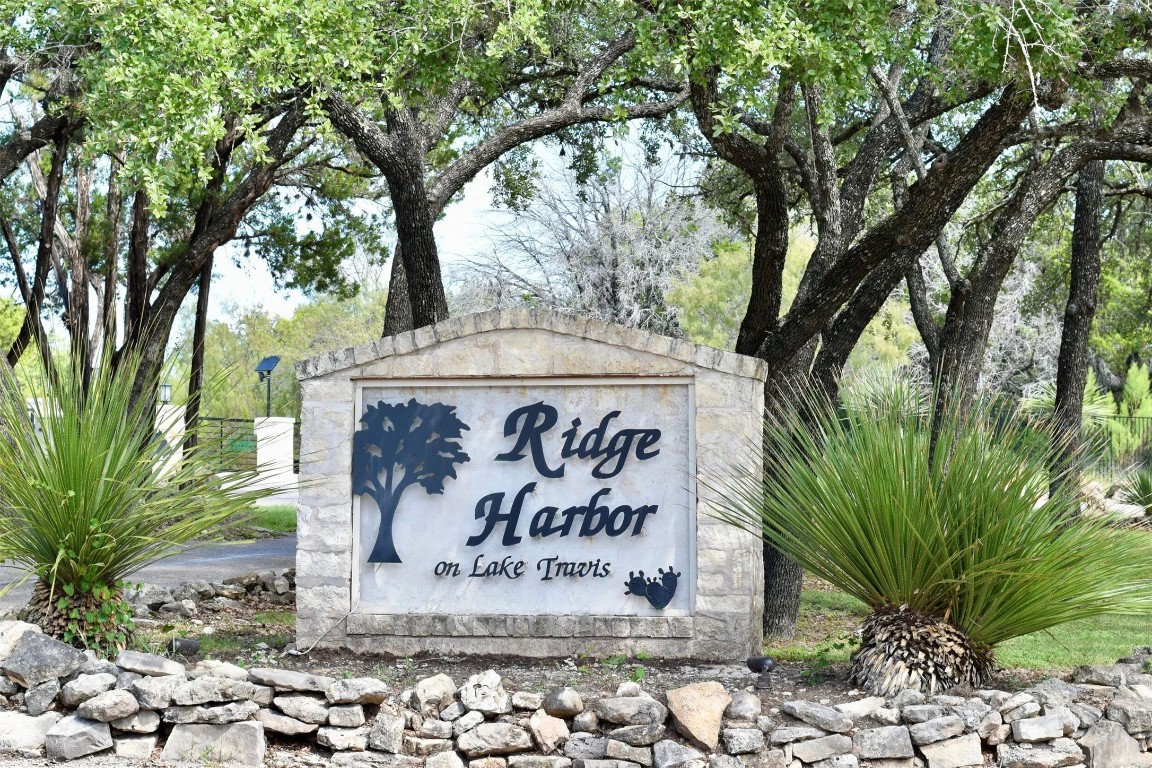 637 Wesley Ridge Drive Spicewood, TX 78669 - Photo 21 of 26 Ridge Harbor is equipped with private water and sewer services via Corix, underground electric and phone lines, and newly installed fiber internet, making the area convenient for modern living.