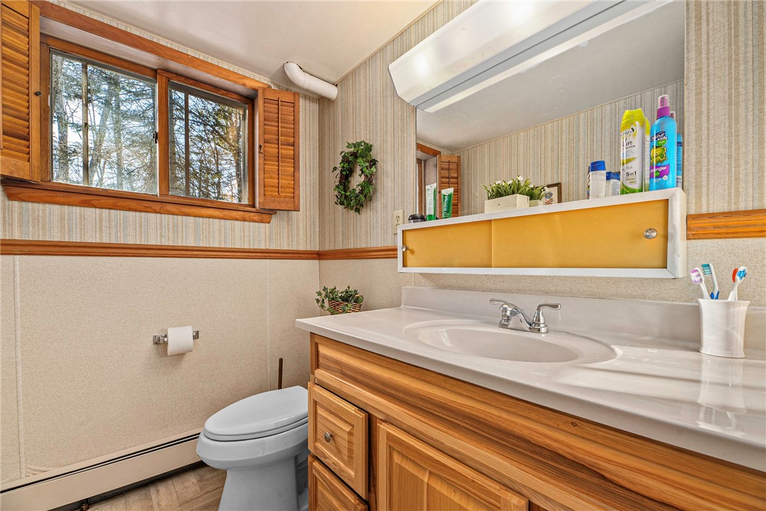 431 Spring Lake Road Rhinelander, WI 54501 - Photo 18 of 38 lower level updated bathroom