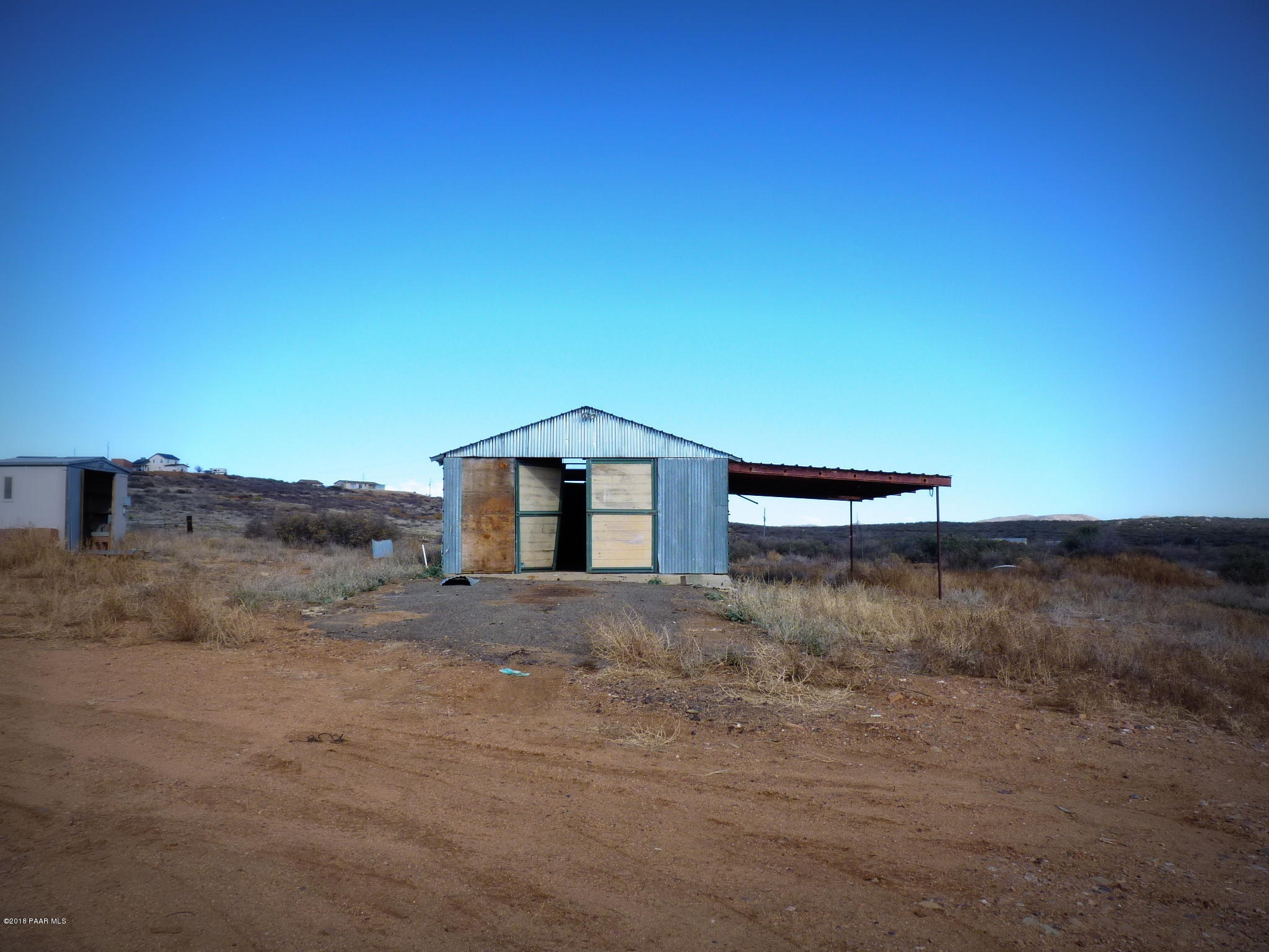1155 North Rabbit Ridge Road Dewey, AZ 86327 - Photo 33 of 36 Metal Workshop_Shed