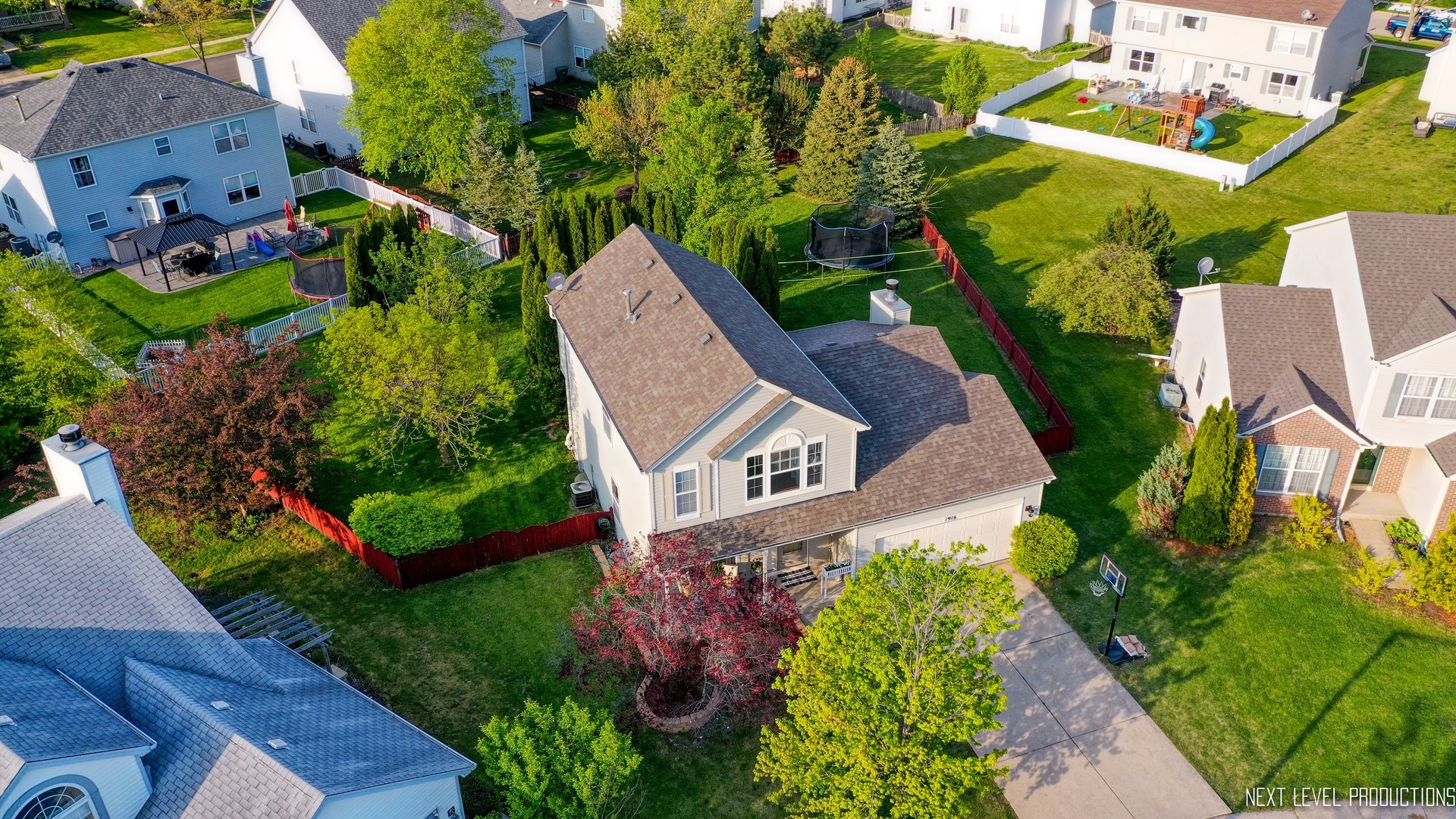 1916 Prairie Ridge Court Plainfield, IL 60586 - Photo 5 of 31 an aerial view of houses with yard