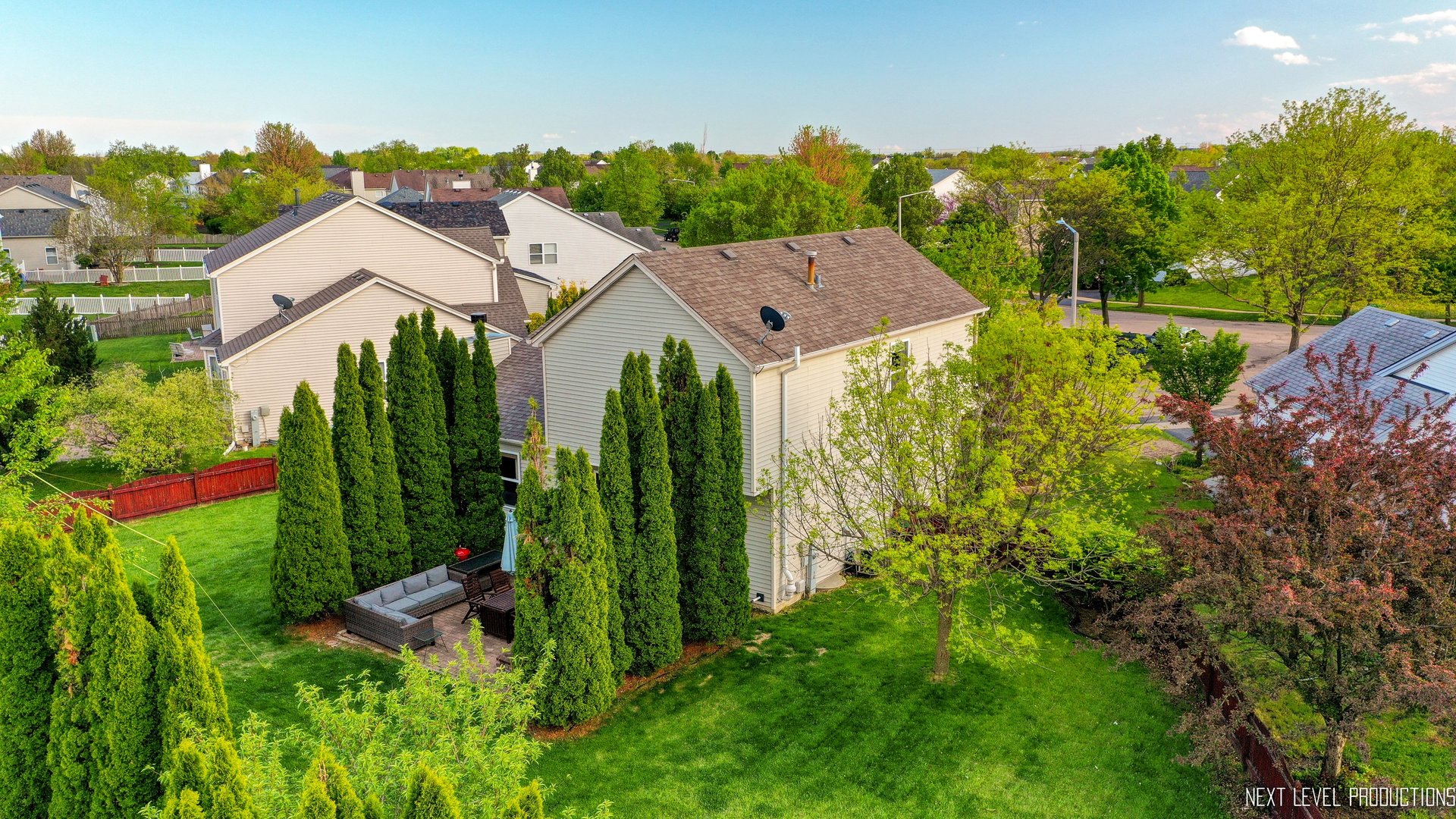 1916 Prairie Ridge Court Plainfield, IL 60586 - Photo 10 of 31 a aerial view of a house with a yard and plants