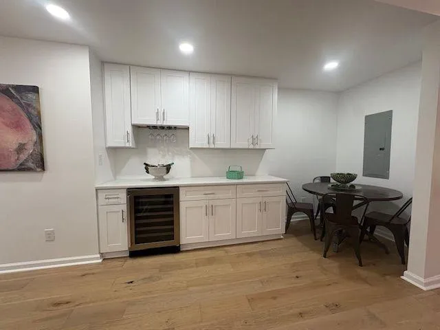 a kitchen with a stove and a sink