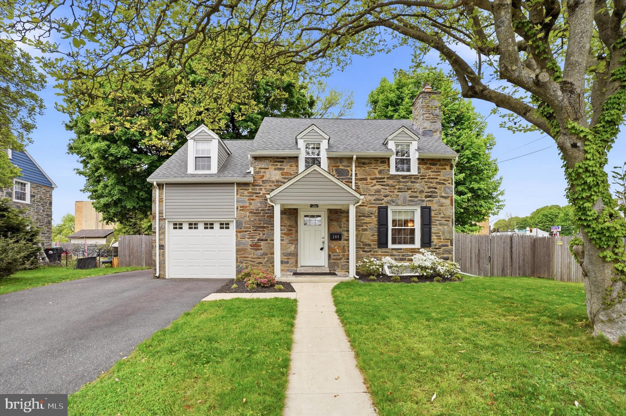 208 Parham Road Springfield, PA 19064 - Photo 2 of 39 Stone Exterior