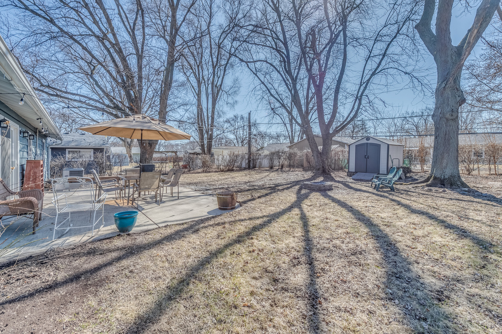 14 Pomeroy Road Montgomery, IL 60538 - Photo 18 of 19 a view of a yard with wooden fence
