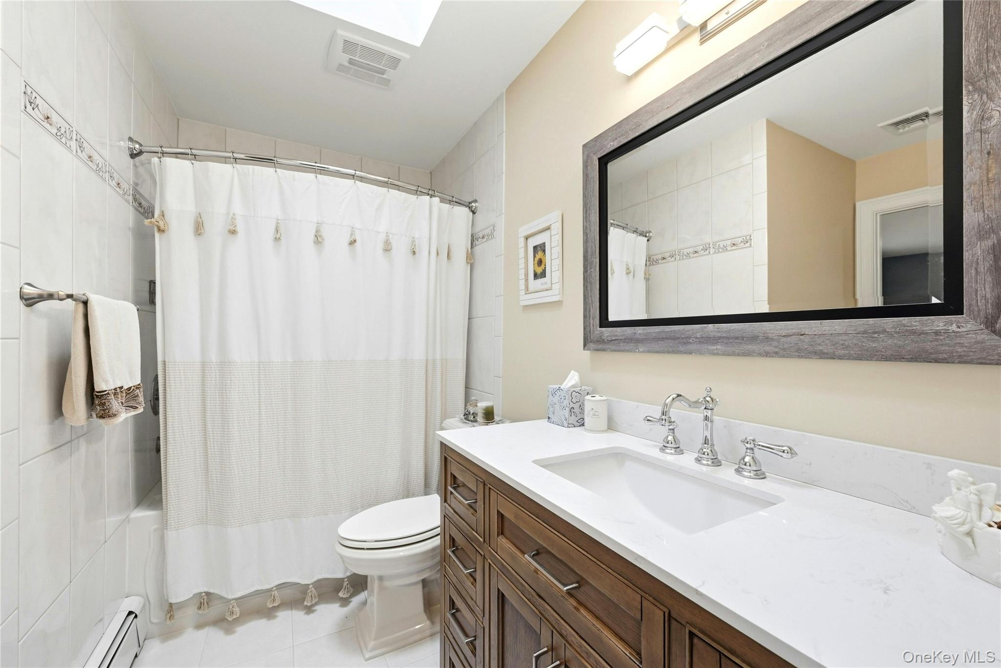 135 Oakwood Road Port Jefferson, NY 11777 - Photo 38 of 48 Well Appointed Second Floor Full/Guest Bathroom.