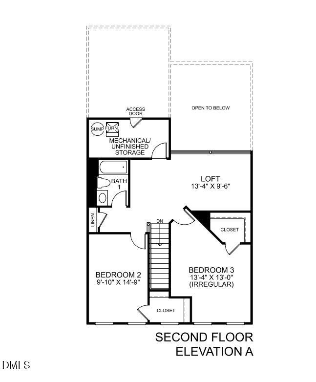 1745 Ripley Woods Street Wake Forest, NC 27587 - Photo 21 of 48 Second Floor