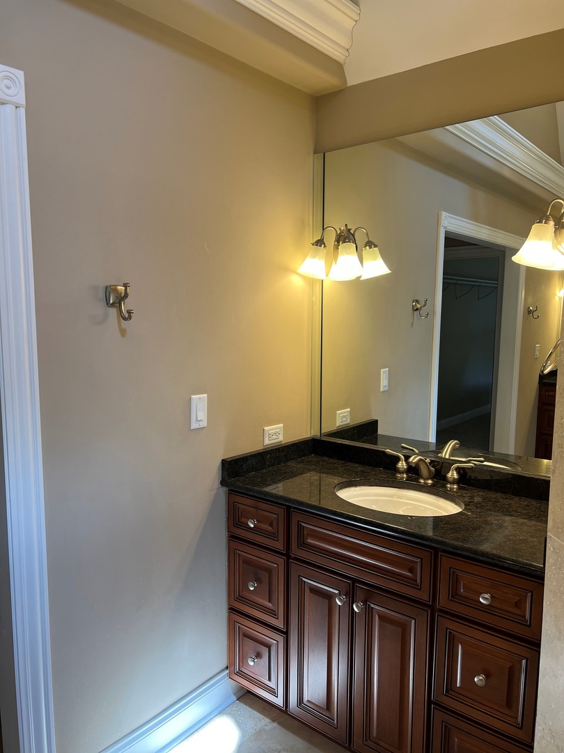 105 Fuller Road Hinsdale, IL 60521 - Photo 28 of 57 a bathroom with a sink and a mirror