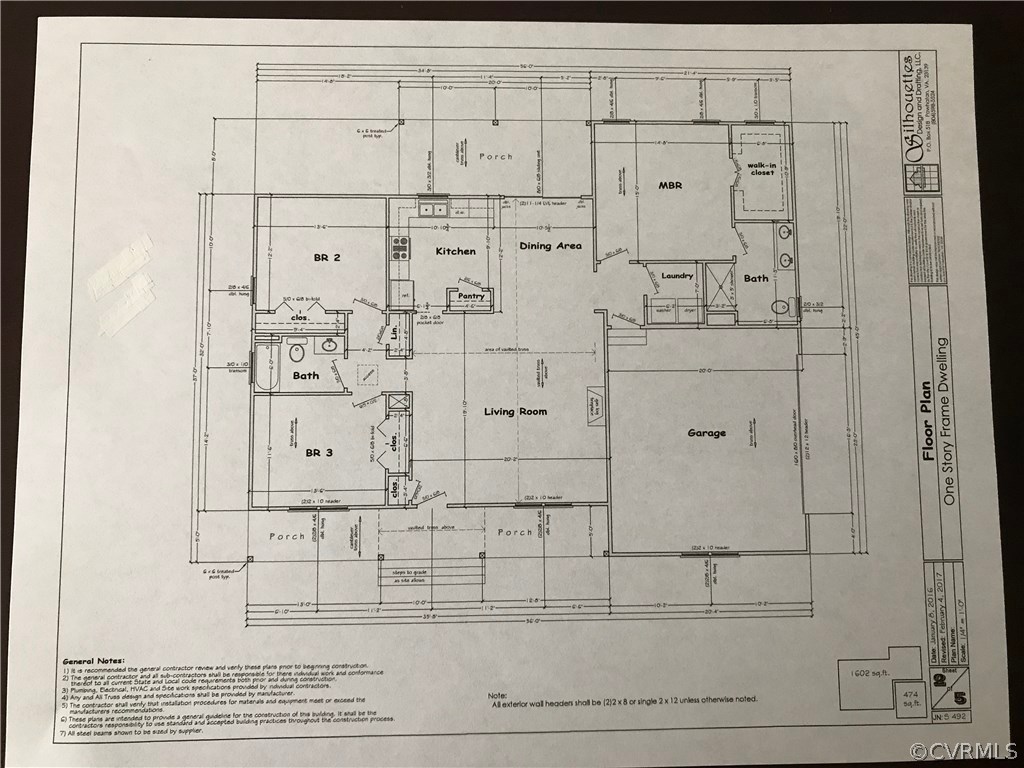 3344 Pleasants Road Powhatan, VA 23139 - Photo 3 of 3 Floor plan