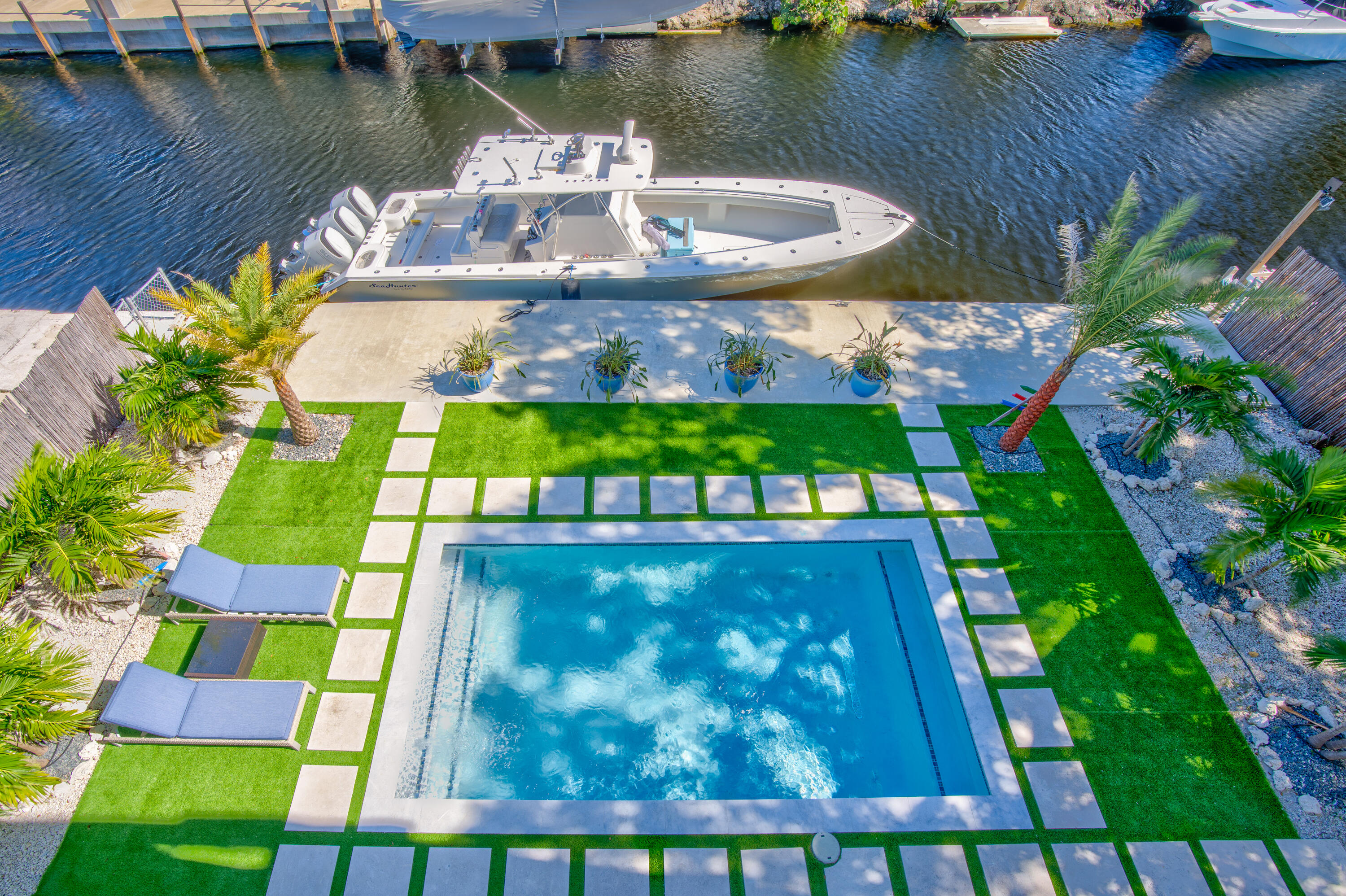 229 Upper Matecumbe Road Key Largo, FL 33037 - Photo 54 of 77 a view of swimming pool from a balcony