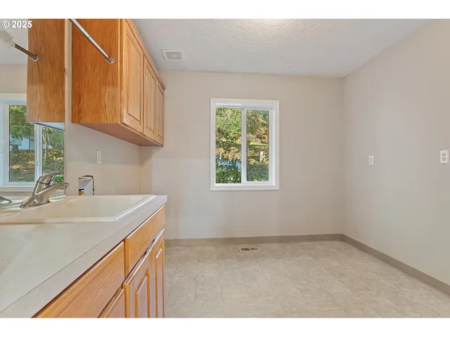 a view of wooden deck