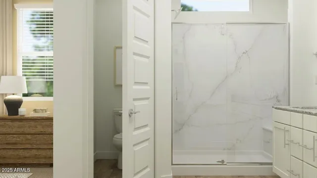 a view of a bathroom